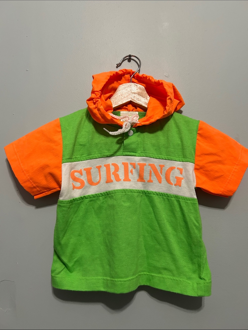 Vintage Kids' Surfing Hooded Tee 3T